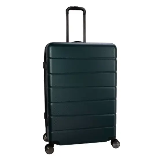 Skyline Hardside Large Checked Spinner Suitcase image {4}