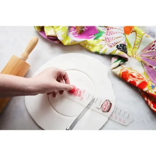 Talisman Designs Perfectly Round Pie Dough Cutting Pastry Guide image {3}