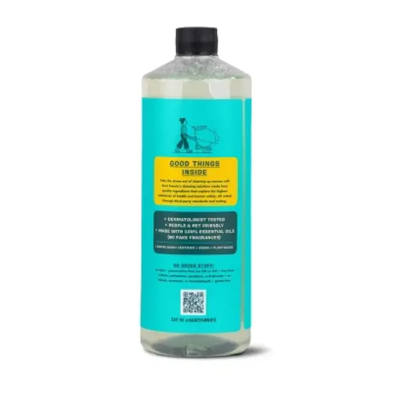 Aunt Fannie's Bright Lemon Multi-Surface Liquid Floor Cleaner - 32 fl oz image {1}