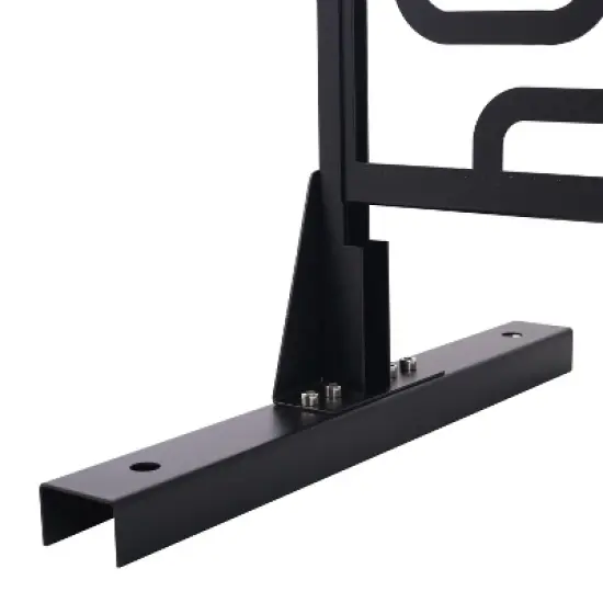 CAVINAS Patio Decorative Screen Freestanding Metal Privacy Panels with Mesh Pattern for Outside and Garden Decor image {4}