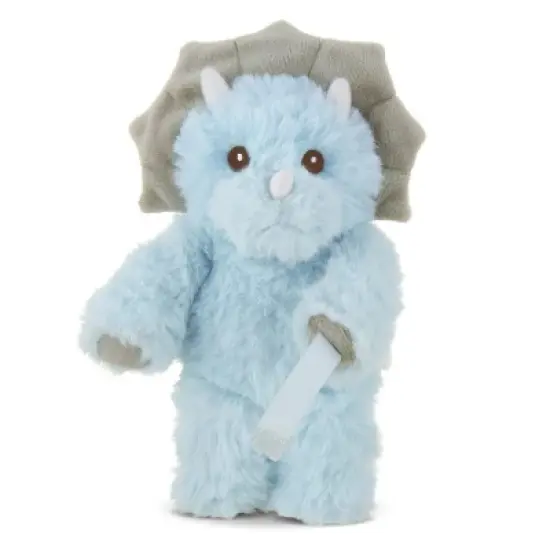 Bearington Lil' Tracer Plush Dinosaur Pacifier Holder, 7.5 Inches image {1}