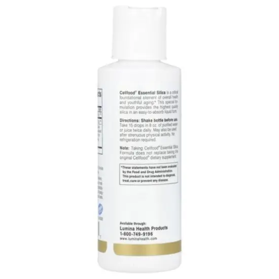 Cellfood Essential Silica Formula, 4 fl oz (118 ml) image {2}