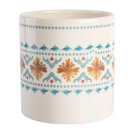 Spice by Tia Mowry Savory Saffron 12 Piece Wood and Nylon Kitchen Tool Set with Ceramic Crock image {5}