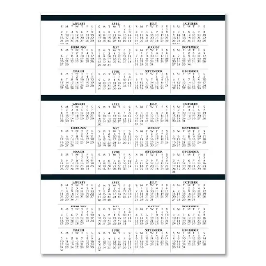 Executive Series Four-Person Group Practice Daily Appointment Book, 11 x 8.5, Black Hard Cover, 12-Month (Jan to Dec): 2026 image {2}