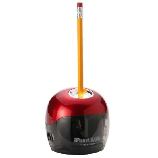 Westcott&reg; iPoint Ball Battery Electric Pencil Sharpener for #2 Pencils - For Home, School & Work image {4}