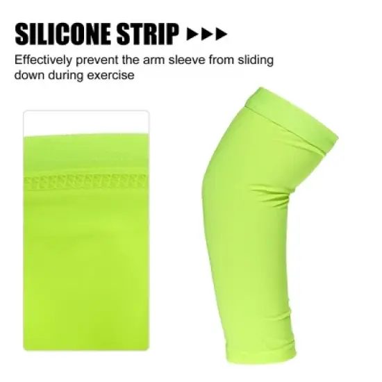 Unique Bargains Reduce Joint Pain Arm Elbow Compression Sleeve 1Pair image {4}