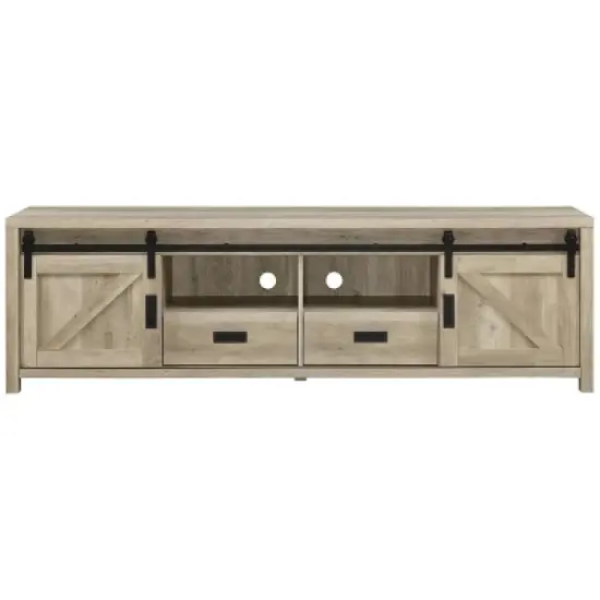 Madra Barn Door TV Stand for TVs up to 85" - Coaster image {4}