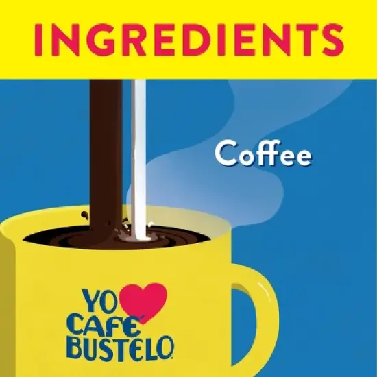 Caf&eacute; Bustelo Medium Roast Ground Coffee - Decaf - 10oz image {2}