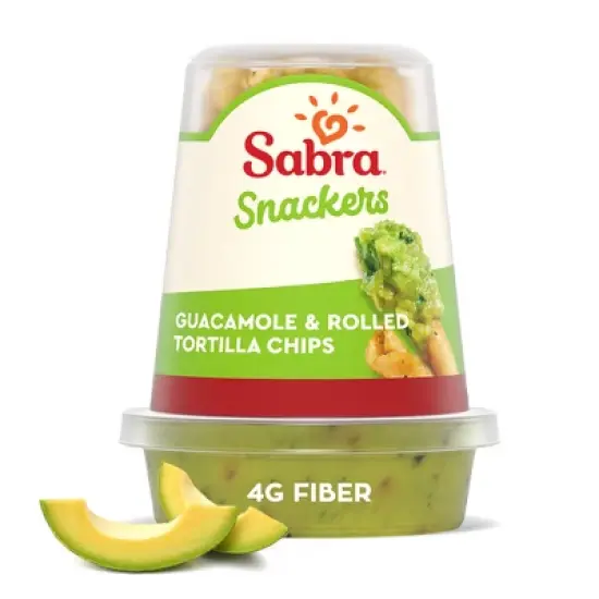 Sabra Guacamole Snacker with Rolled Tortilla Chips - 2.8oz image {3}