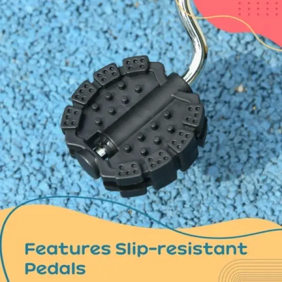 Qaba Tricycle for Toddlers Age 2-5 with Adjustable Seat, Toddler Bike for Children with Basket, Bell image {4}