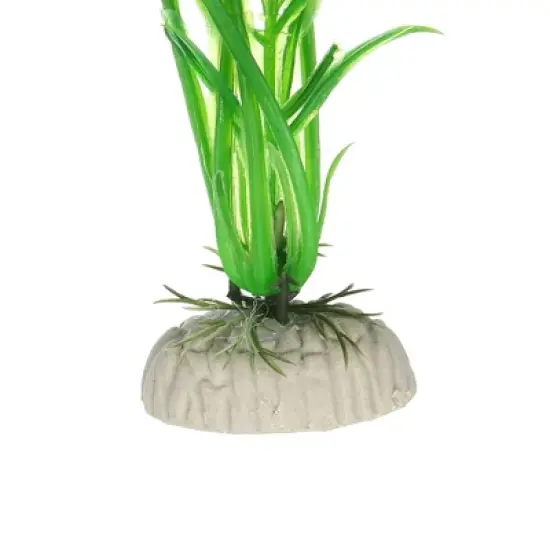 Unique Bargains Aquarium Decor Plant Green 1 Pc image {4}