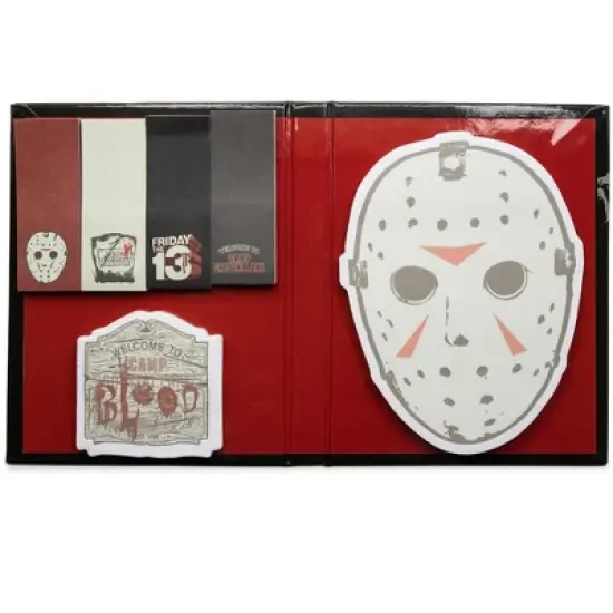 Silver Buffalo Friday the 13th Sticky Note and Sticky Tab Box Set image {7}