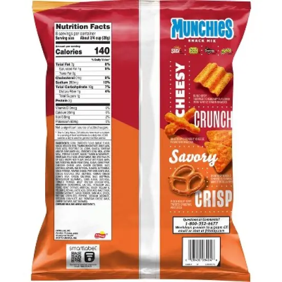 Munchies Cheese Fix Flavored Snack Mix - 8oz image {1}