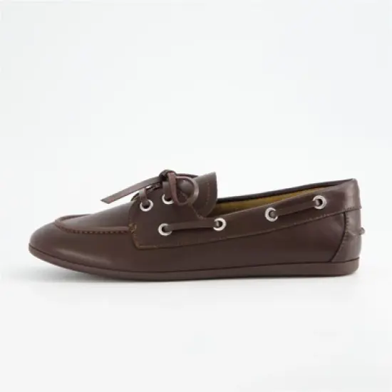 CUSHIONAIRE Women's Anchor Boat Shoe &ndash; Classic Slip-On Moccasin Loafer with Nautical Detailing + Memory Foam, Wide Widths Available image {1}