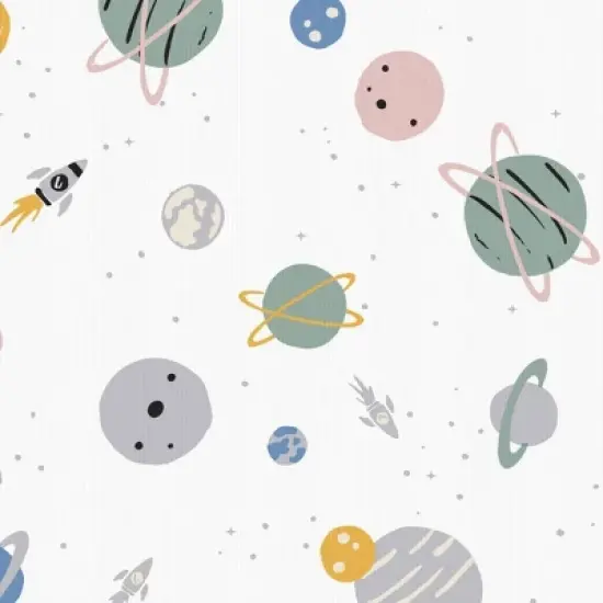 Love to Dream Designer Collection Adaptive Swaddle Wrap - Lite Space White - S image {1}