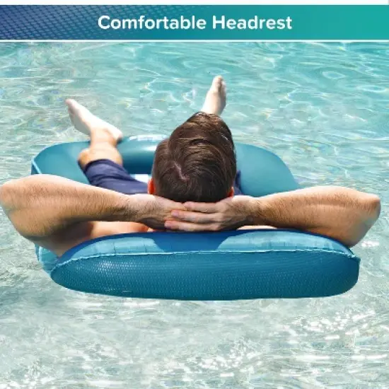Aqua Leisure WSS Comfort Lounge: Pool Floats for Adults, Polyester Material image {1}