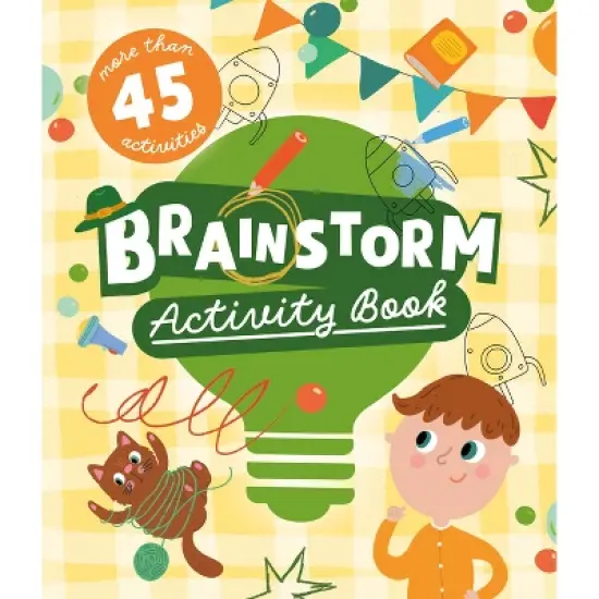 Brainstorm Activity Book - (Clever Activity Book) by  Clever Publishing & Nora Watkins (Paperback) image {1}