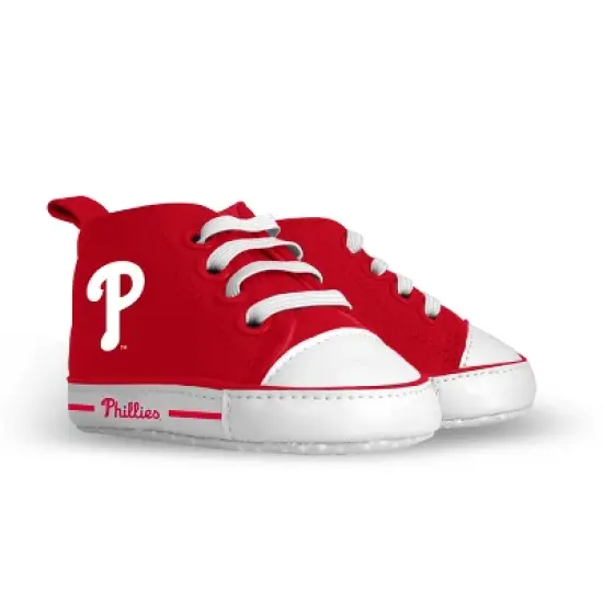 Philadelphia Phillies Baby Fanatic High-Top Pre-Walkers, Unisex Infant Slip-On Sneakers image {1}