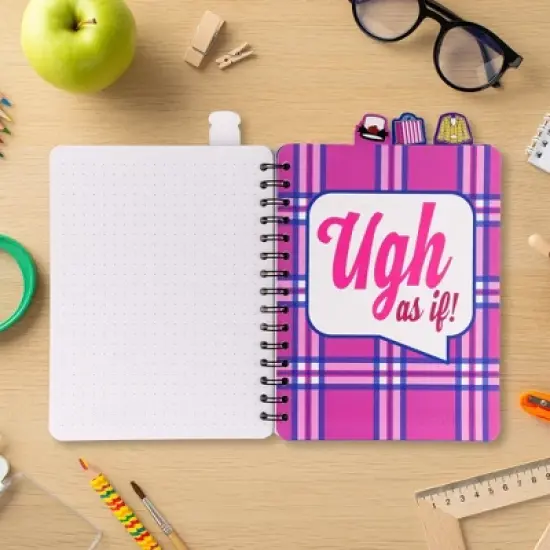 Inkology, LLC Clueless 4-Tab Spiral Notebook With 160 Dotted Sheets | 6 x 9 Inches image {8}
