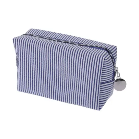 Unique Bargains Striped Pattern Makeup Bag for Travel 1 Pc image {10}