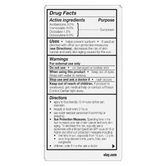 Olay Super Cream Ultra Lightweight Facial Moisturizer Sunscreen - SPF 30 - 0.5oz image {12}