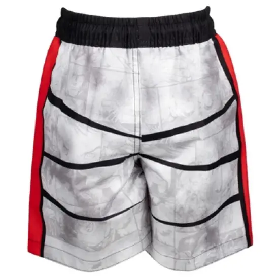 Marvel Avengers Captain America Hulk Spider-Man Thor Iron Man Rash Guard and Swim Trunks Outfit Set Toddler to Big Kid image {7}