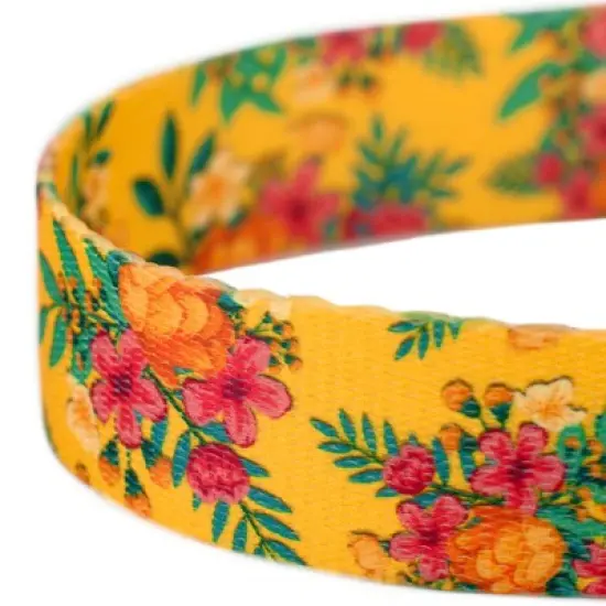 Country Brook Petz Tropical Floral Dog Leash (6 Foot, 1/2 Inch) image {2}