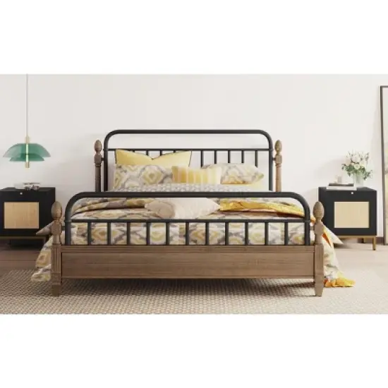 Rattan NightStand image {1}