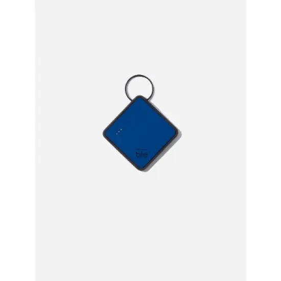 QALO TraQ Powered By Tile Dog and Cat Silicone Bluetooth Trackable Pet ID Tag - Navy image {2}