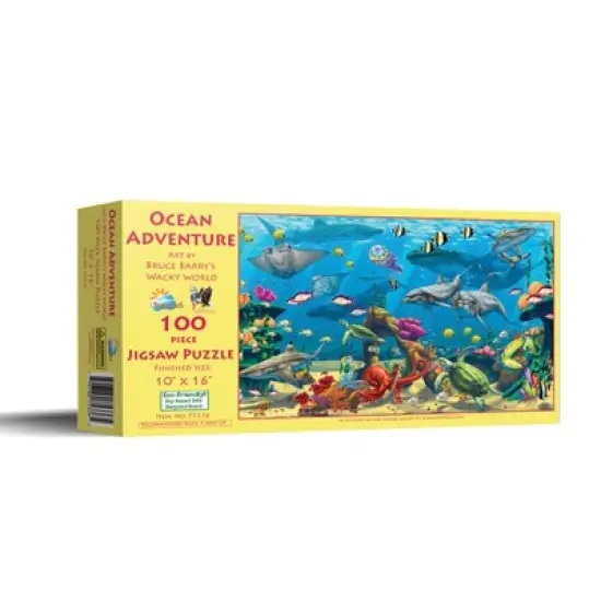 Sunsout Ocean Adventure 100 pc   Jigsaw Puzzle 75336 image {1}