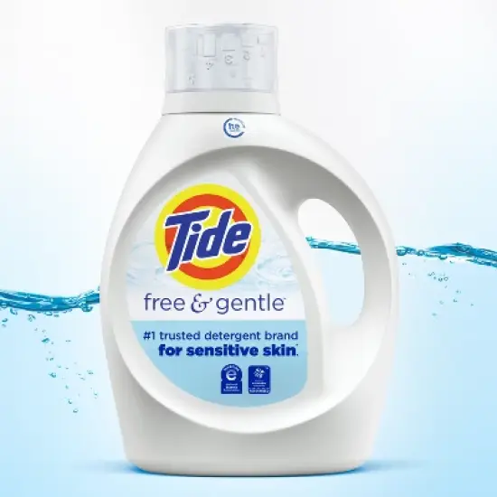 Tide Free Liquid Laundry Detergent - 92 fl oz image {2}