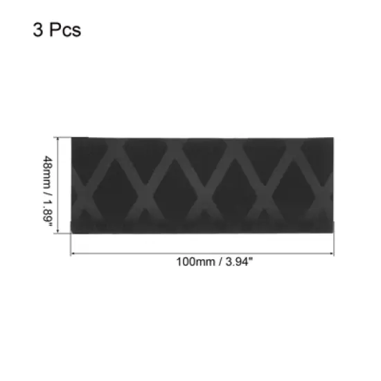 Unique Bargains Sweat Absorbing Soft Table Tennis Racket Grip Tape 3 Pcs image {1}