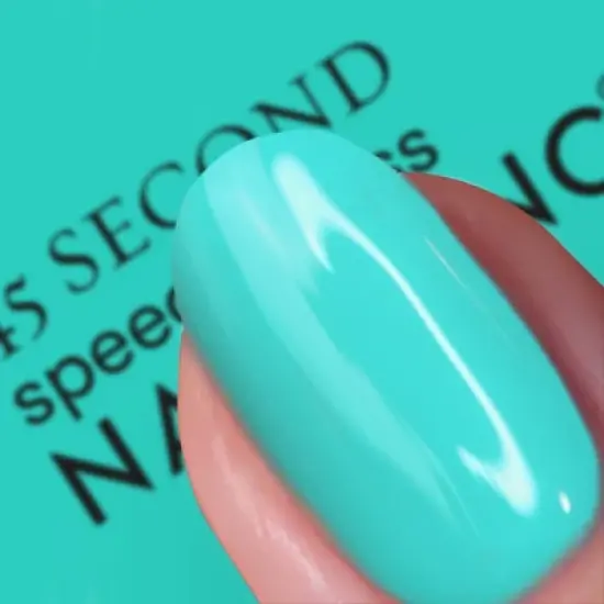 Nails Inc. 45 Second Speedy Gloss Quick Drying Neon Nail Polish - Mila - 0.47 fl oz image {1}