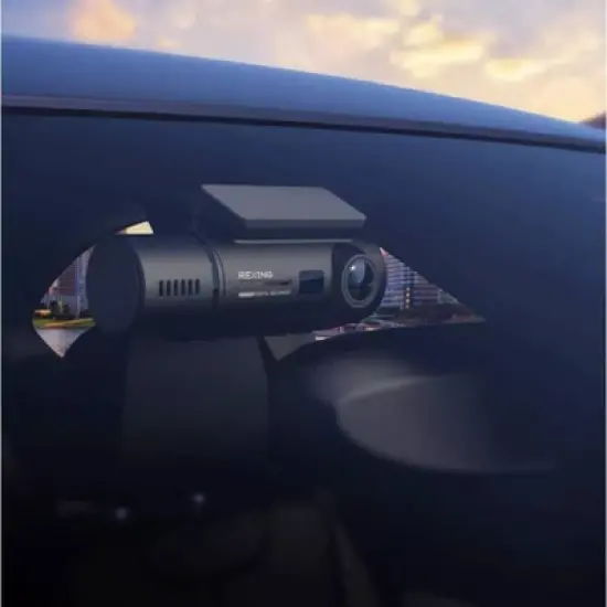 Rexing V3C Dual Channel Front & Cabin 1080p Dash Cam with App Control: Vehicle Electronics image {13}