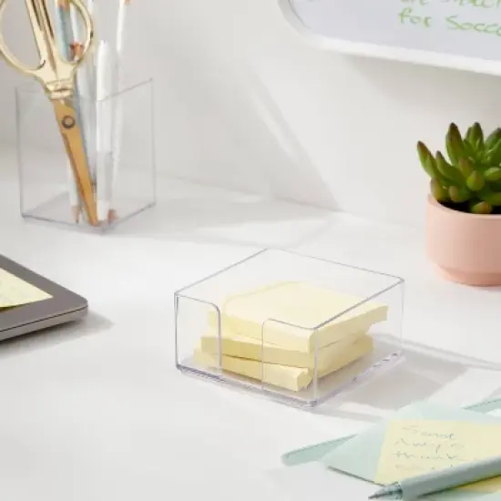 Clear Sticky Note Holder- Brightroom image {1}