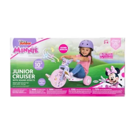 Minnie Mouse 10" Fly Wheel Kids' Tricycle image {7}