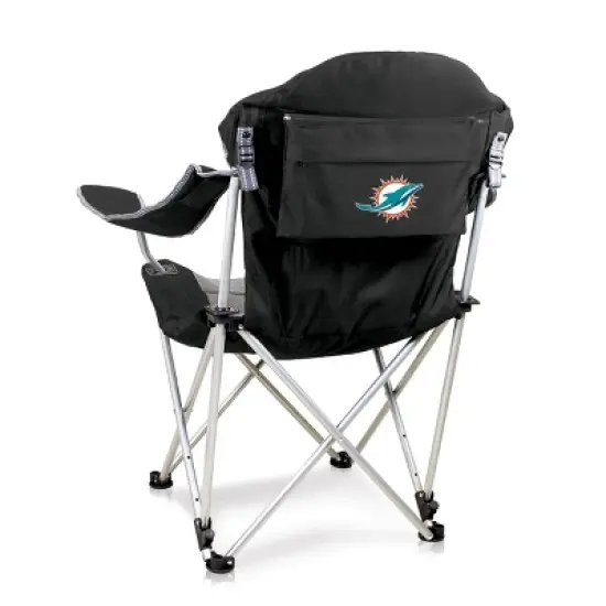 NFL Miami Dolphins Reclining Camp Chair with Head Support image {4}
