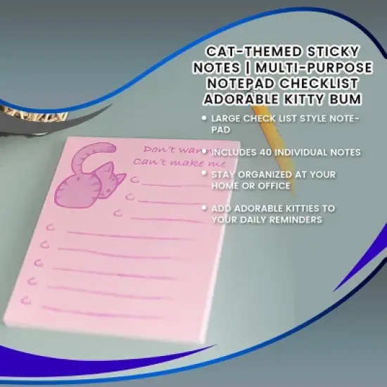 Underground Toys Cat-Themed Sticky Notes image {6}