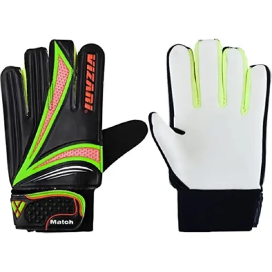 Vizari Junior Match Gloves - Professional Soccer Goalkeeper Goalie Gloves for Kids and Adults - Superior Grip, Durable Design, Secure Fit image {1}