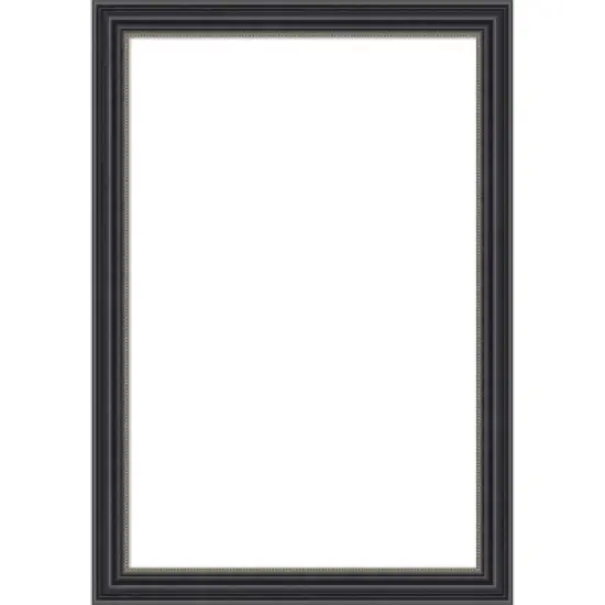 Amanti Art Stylish Black Framed Dry Erase Magnetic Board image {9}