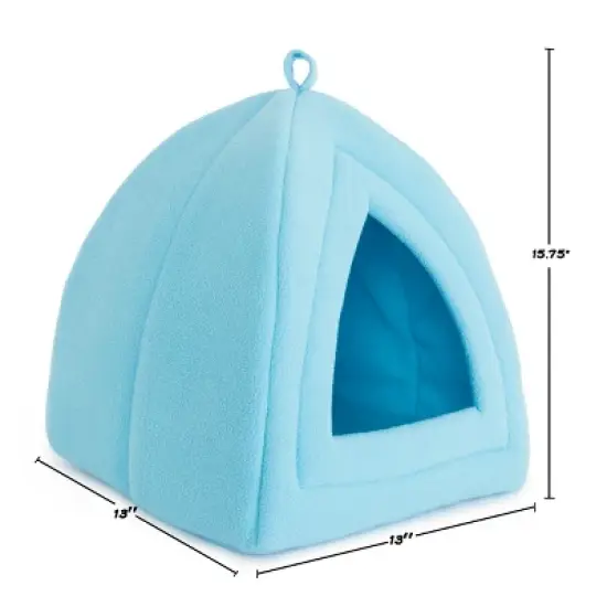Pet Adobe Igloo-Style Pet Tent - Blue image {1}