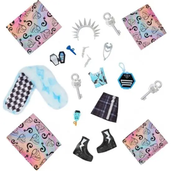 Monster High Skulltimates Secrets Fearidescent Frankie Stein Fashion Doll image {2}