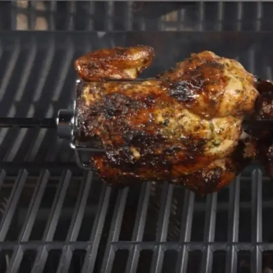 6-Burner Stainless Steel Rotisserie Kit - Monument Grills image {1}