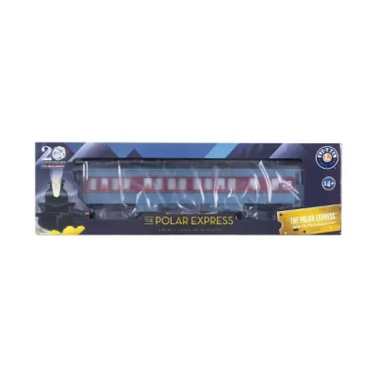 Lionel The Polar Express 20th Anniversary Add-On Coach - Black Roof: O Scale Plastic Toy Vehicle Accessory image {6}