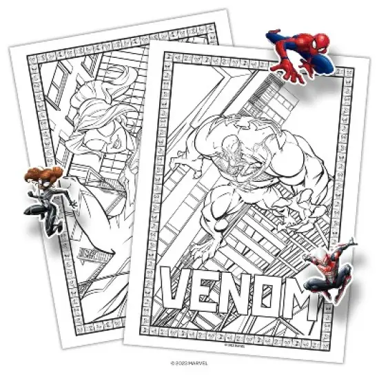 Spider-Man Activity Book with Vinyl Stickers image {2}