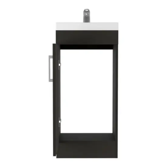 Depot E-Shop Bathroom Vanity, Single Door Cabinet image {12}