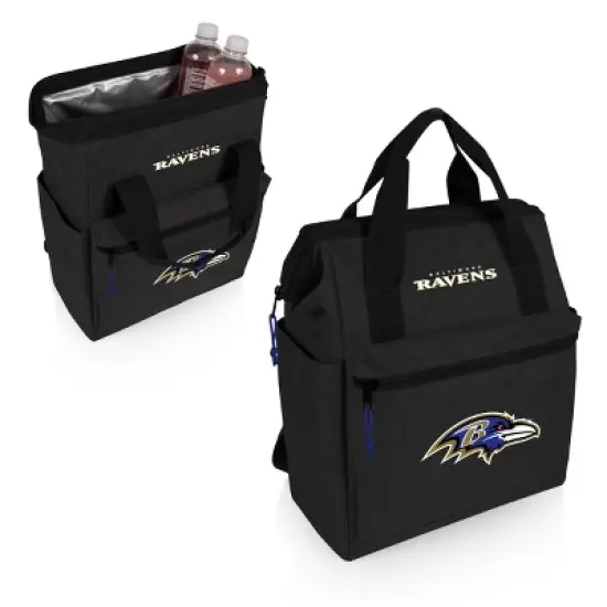 NFL Baltimore Ravens Insulated Cooler Backpack image {2}