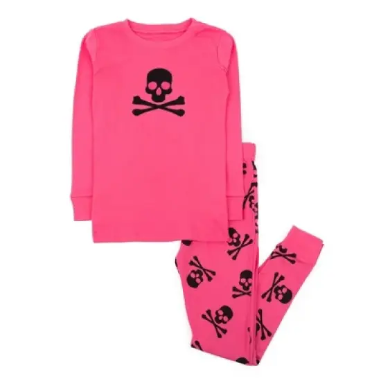Leveret Kids Two Piece Cotton Halloween Pajamas image {8}