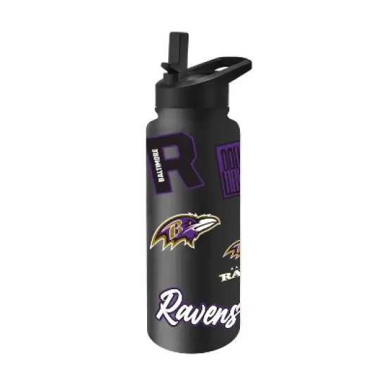 NFL Baltimore Ravens Dreamweave Quencher Bottle - 34oz image {1}