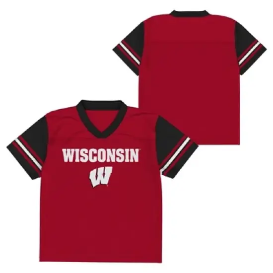 NCAA Wisconsin Badgers Toddler Boys' Jersey image {3}